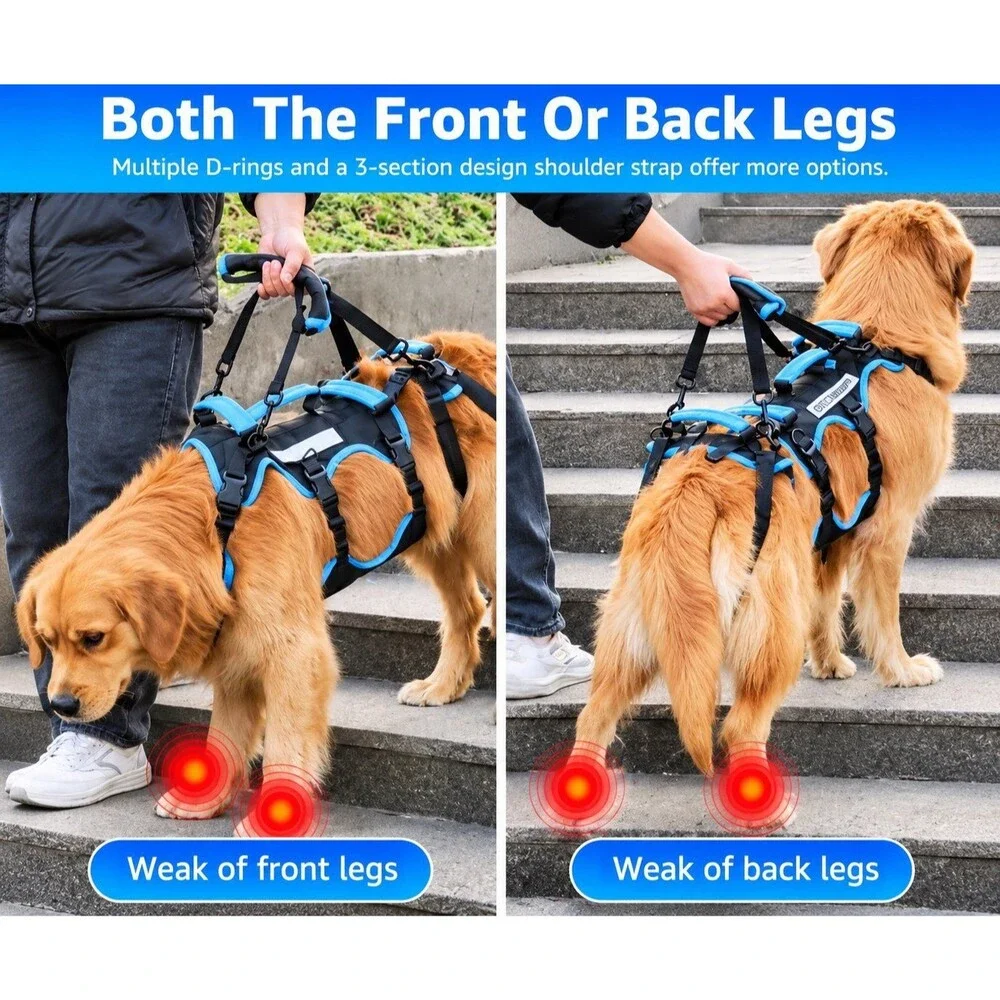 Dog Lifting Harness for Hind Legs Support